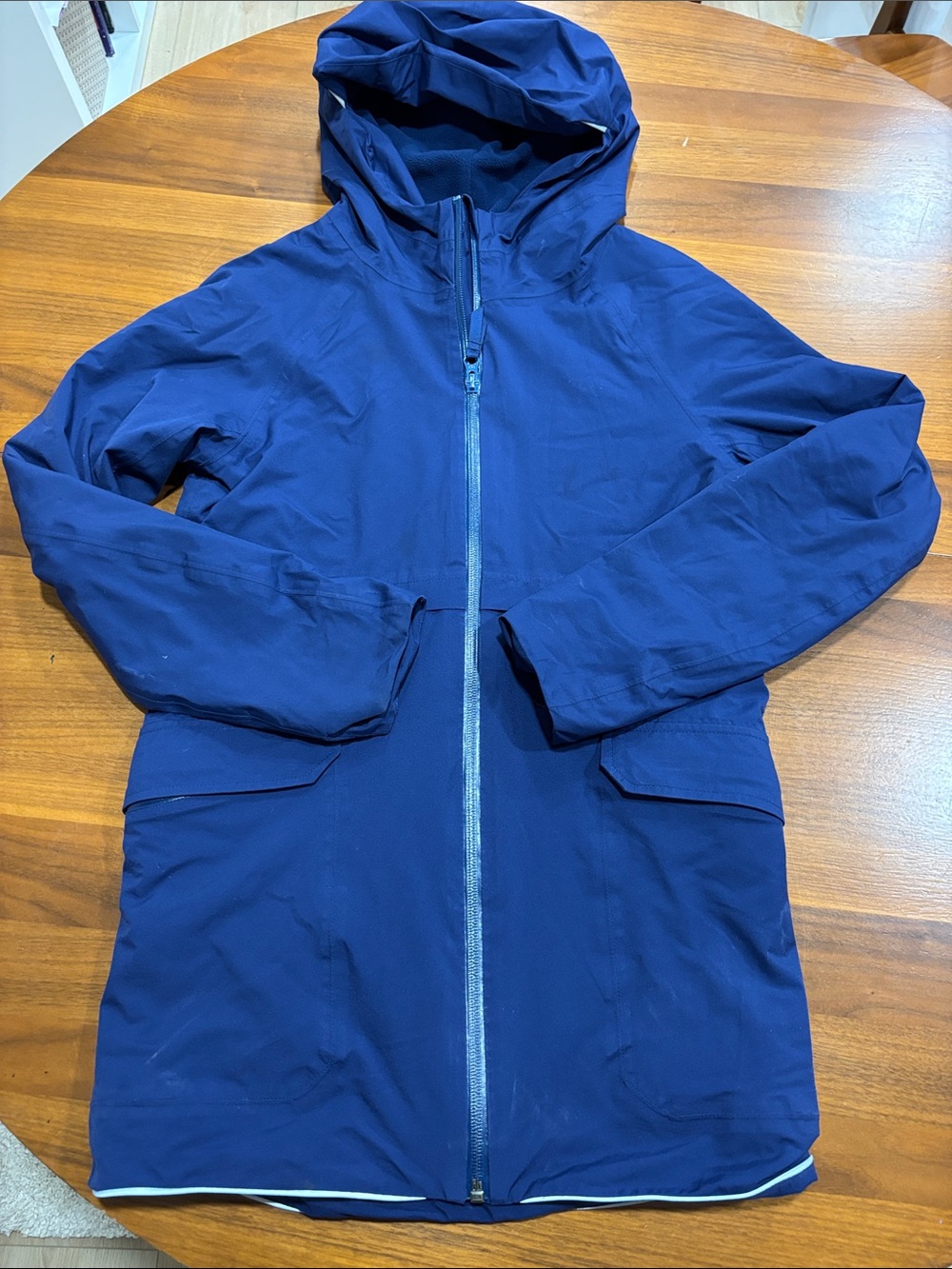 Ivivva by Lululemon Girls' Navy Hooded Jacket